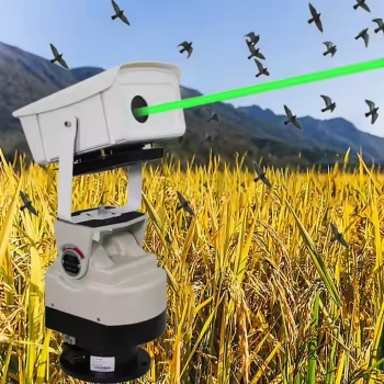Je to kamera? Ne, to je laserski odganjalec ptic