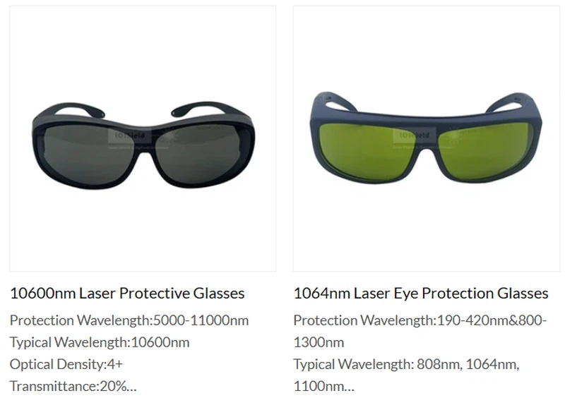 Laser safety glasses Laser safety glasses